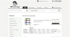 Desktop Screenshot of a7brindes.com.br
